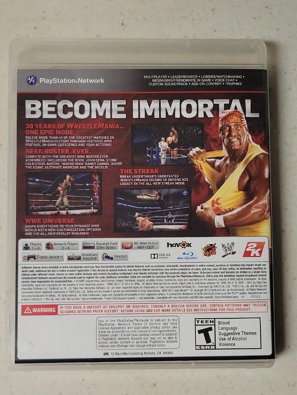 WWE 2K14 (PS3)